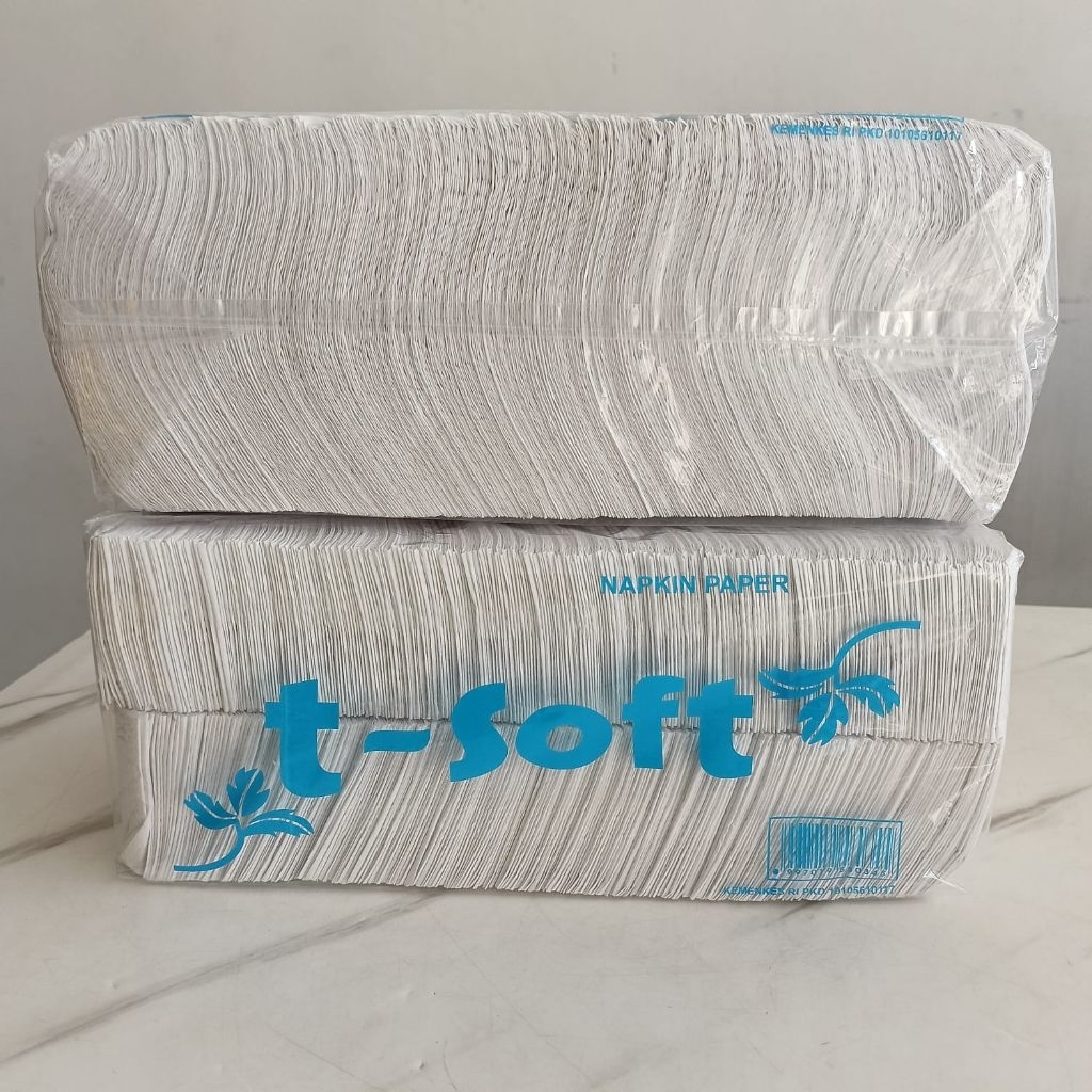 Tisu T-Soft Greensoft Napkin Paper Kiloan