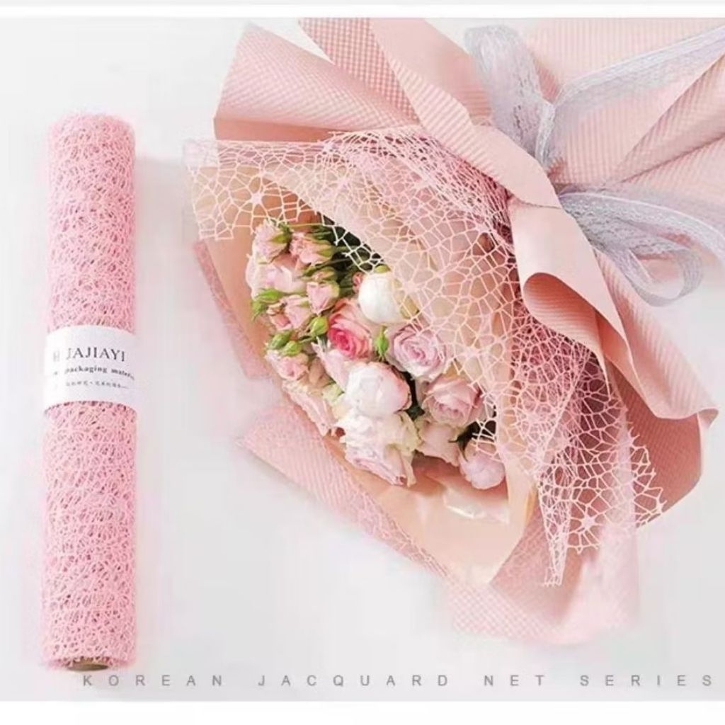 

Kain Tille Jaring Spider Mesh 50 x 50 cm Kain Buket Premium