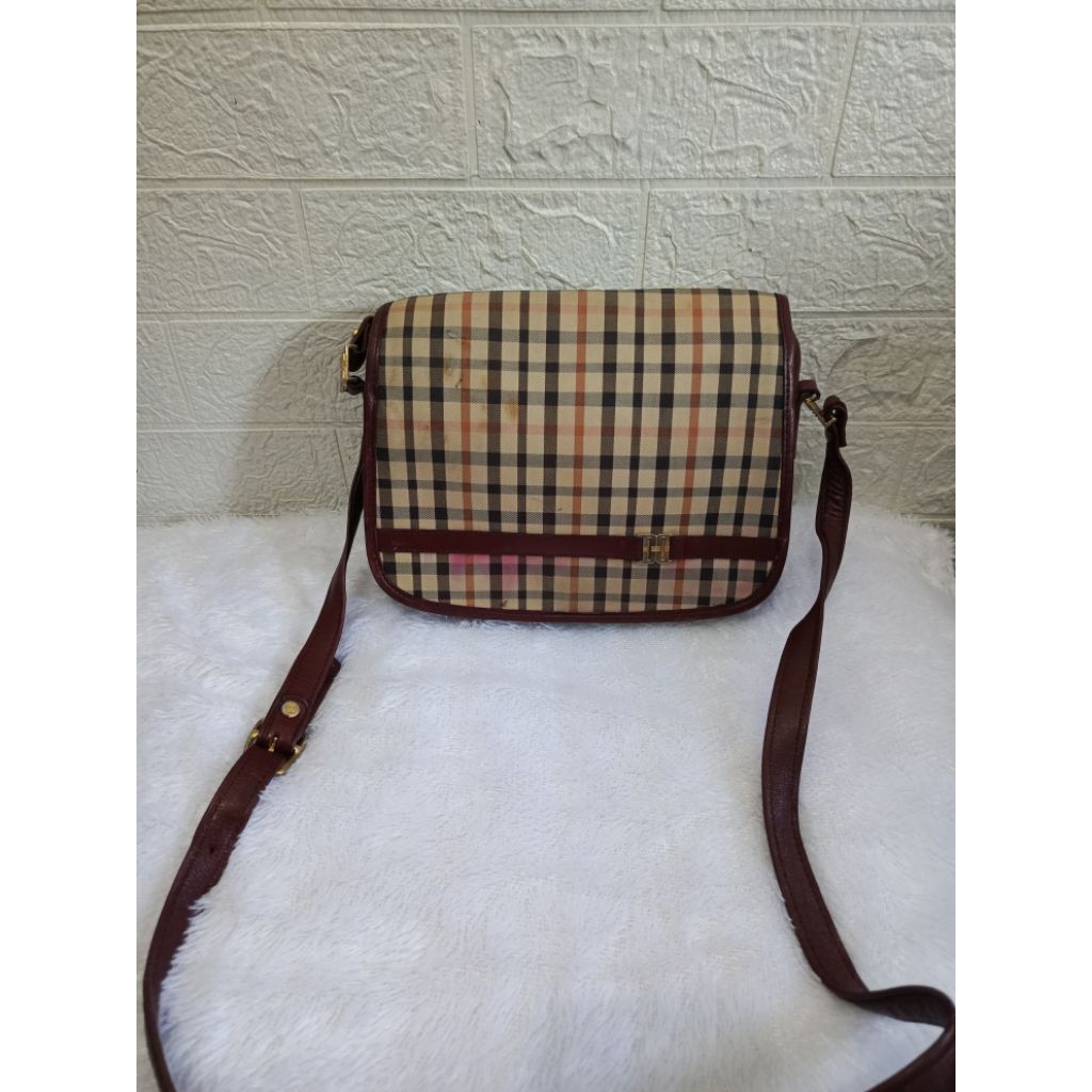Sling bag preloved daks kulas mix canvas
