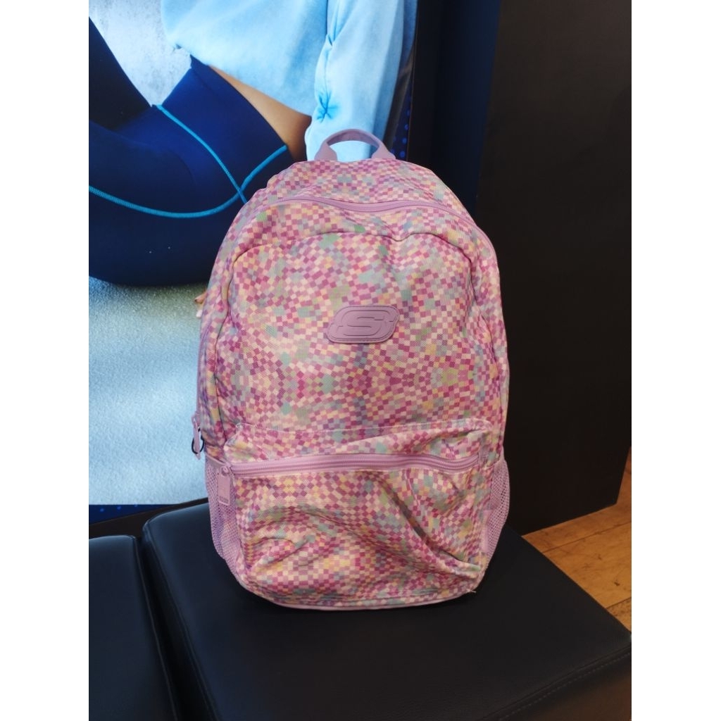 TAS RANSEL SKECHERS UTILITY BACKPACK/ADVENTURE BACKPACK SET/TWINKLE TOES BUTTERFLY/CENTRAL WOMEN'S B