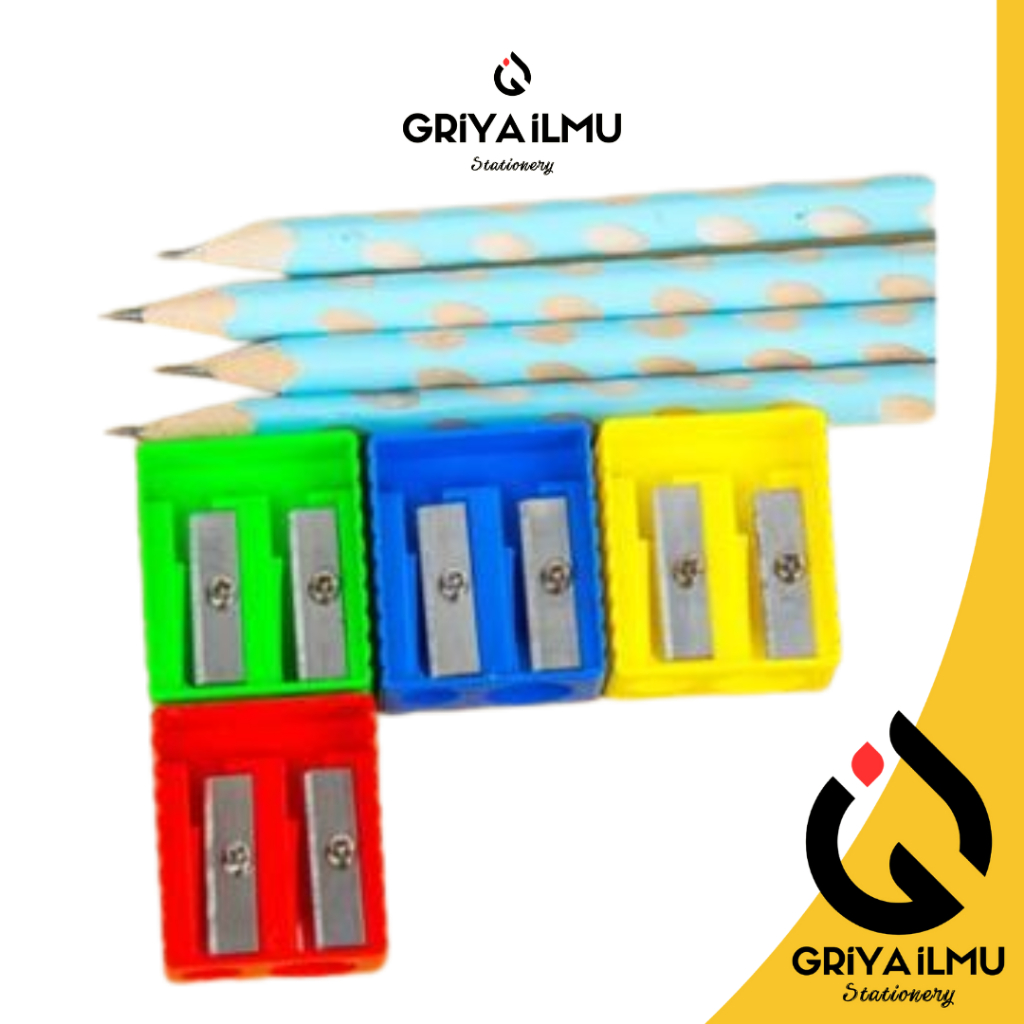 

Rautan Pensil/ Serutan Pensil Kotak 2 Lubang (0164116)