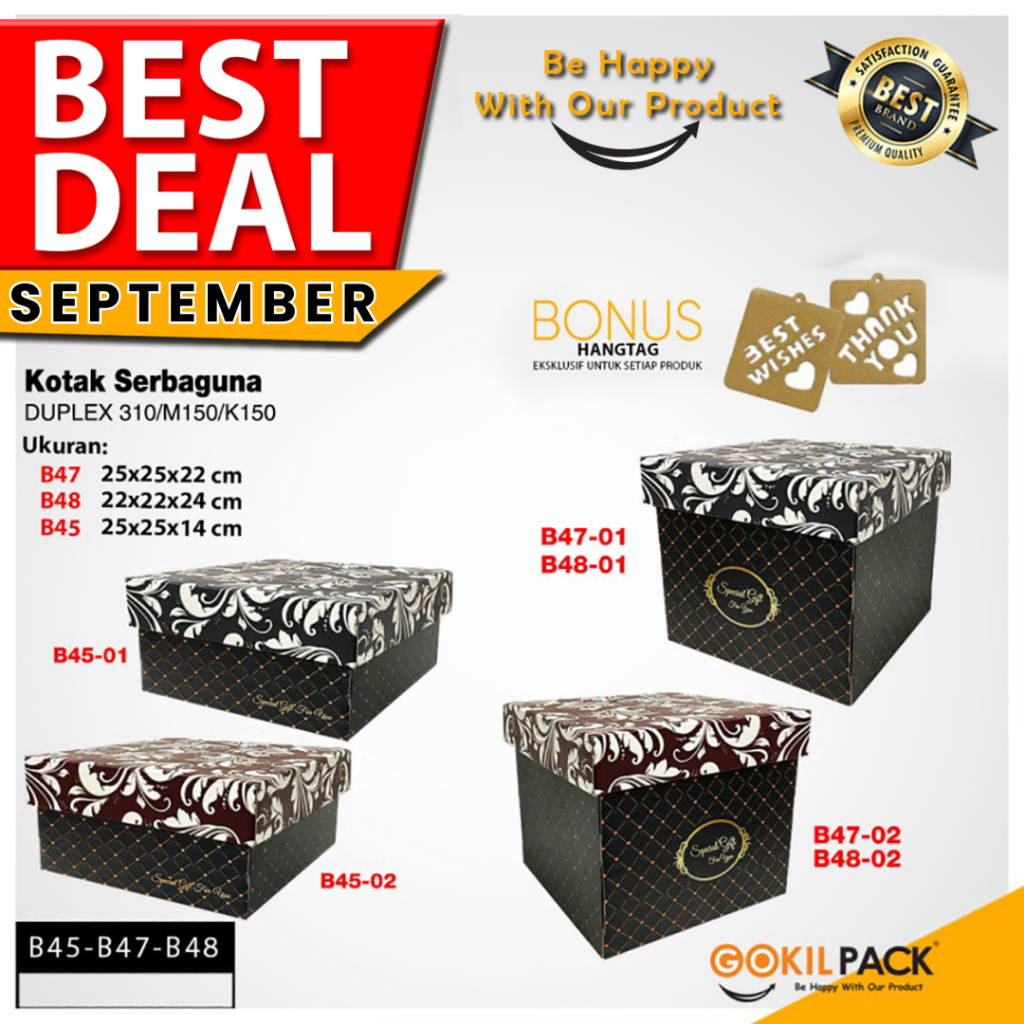 

Kotak Kue|Kado|Cake|Gift|Sserbaguna|Penyimpanan|Box|Dus|Packaging|B45