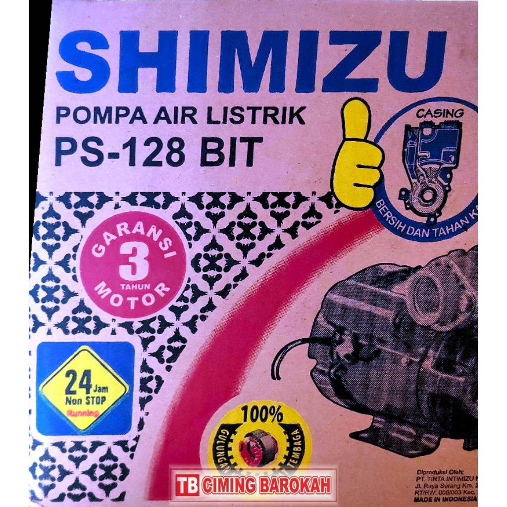 Pompa Air Shimizu 128bit