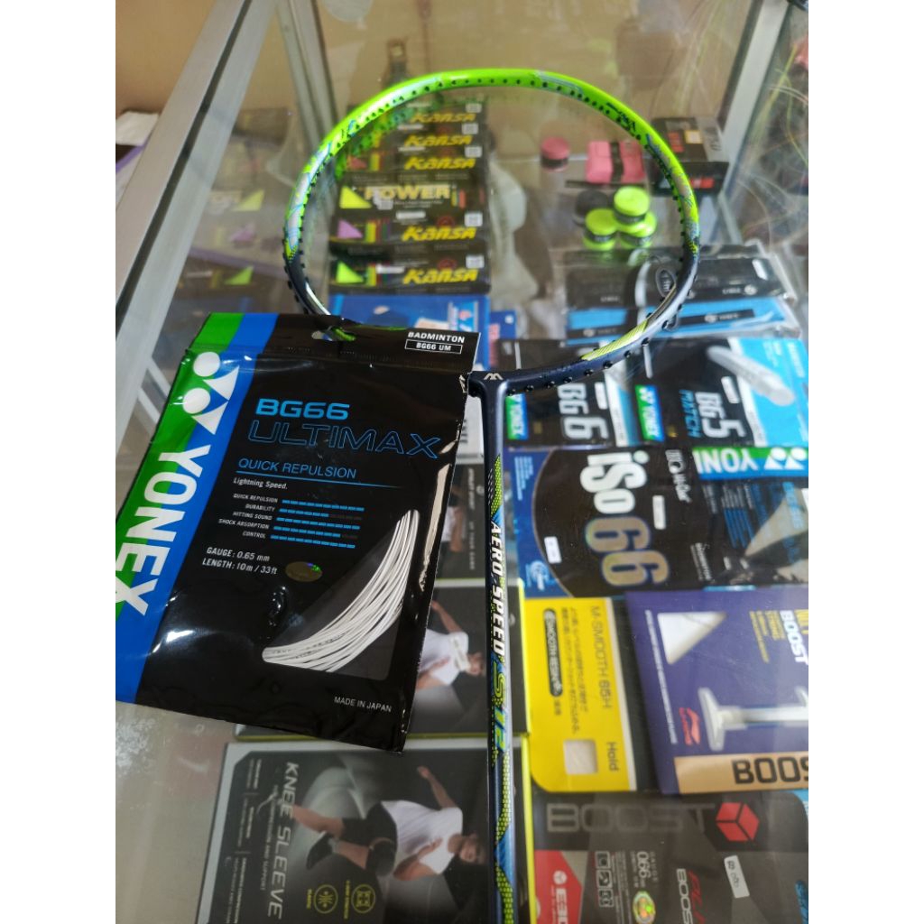 Raket Badminton Second Original Carbon GRADE A