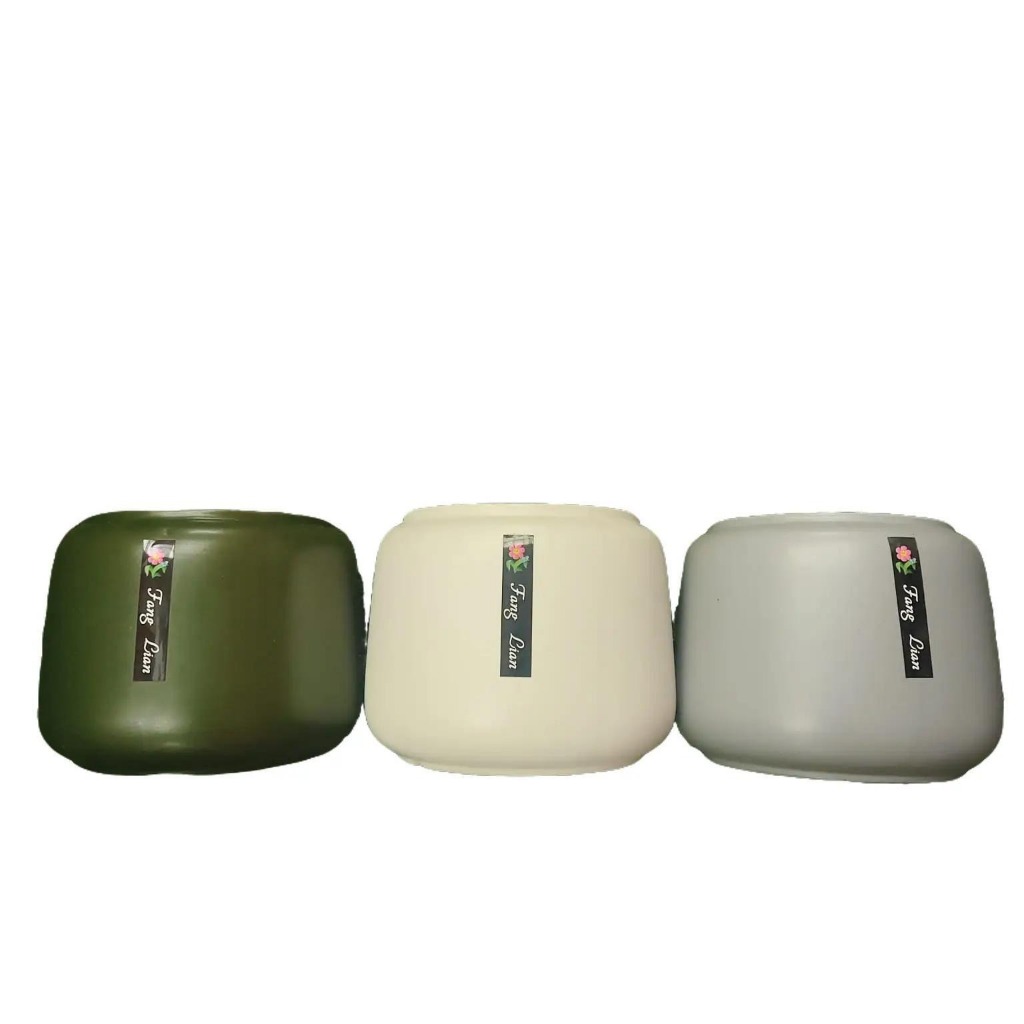 Pot Keramik Pot Mini Vas Estetik Pot Estetik Model Mangkok