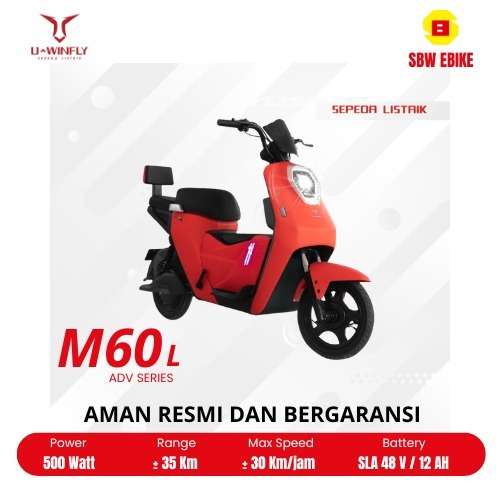 Uwinfly M60 L ADV Moped Electric