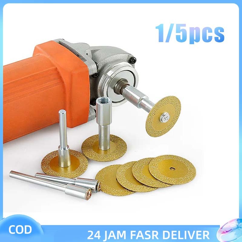 RF - Diamond Wheel Mata Potong Diamond 4cm Mini Grinder Mata Gerinda Diamond Untuk Bor Mini Grinder