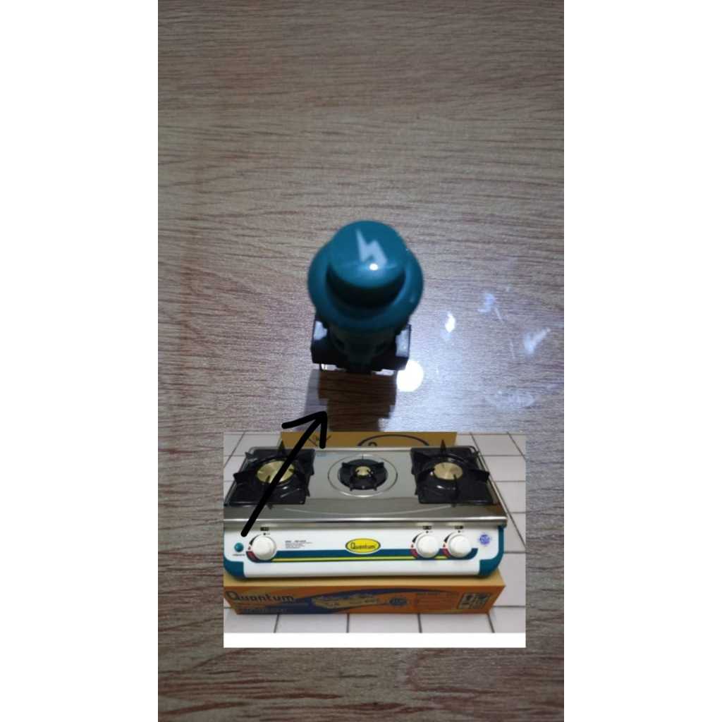 tombol elektrik kompor gas quantum - tombol NUTT kompor quantum
