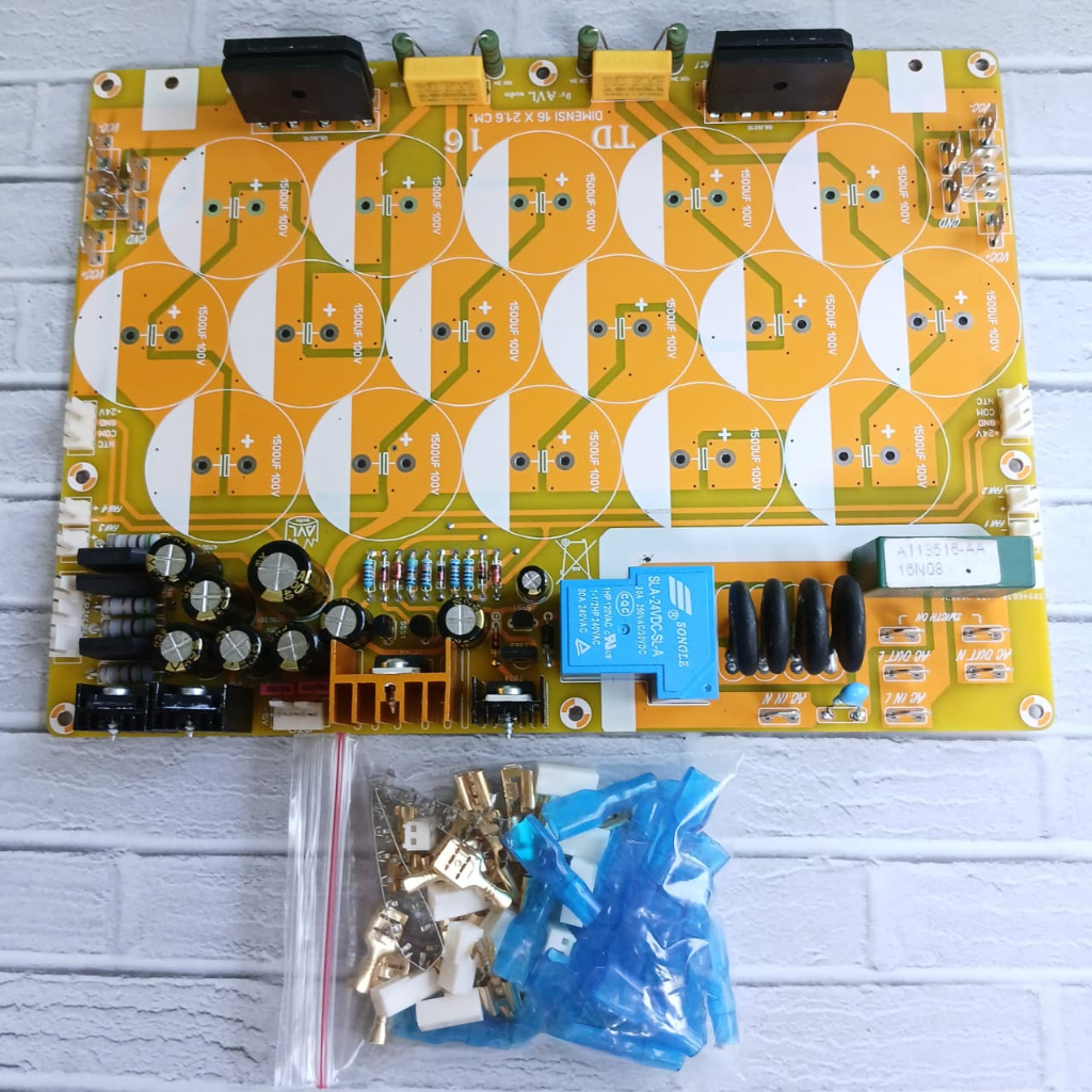 KIT PSU CLASS TD 16 ELCO pcb by AVL