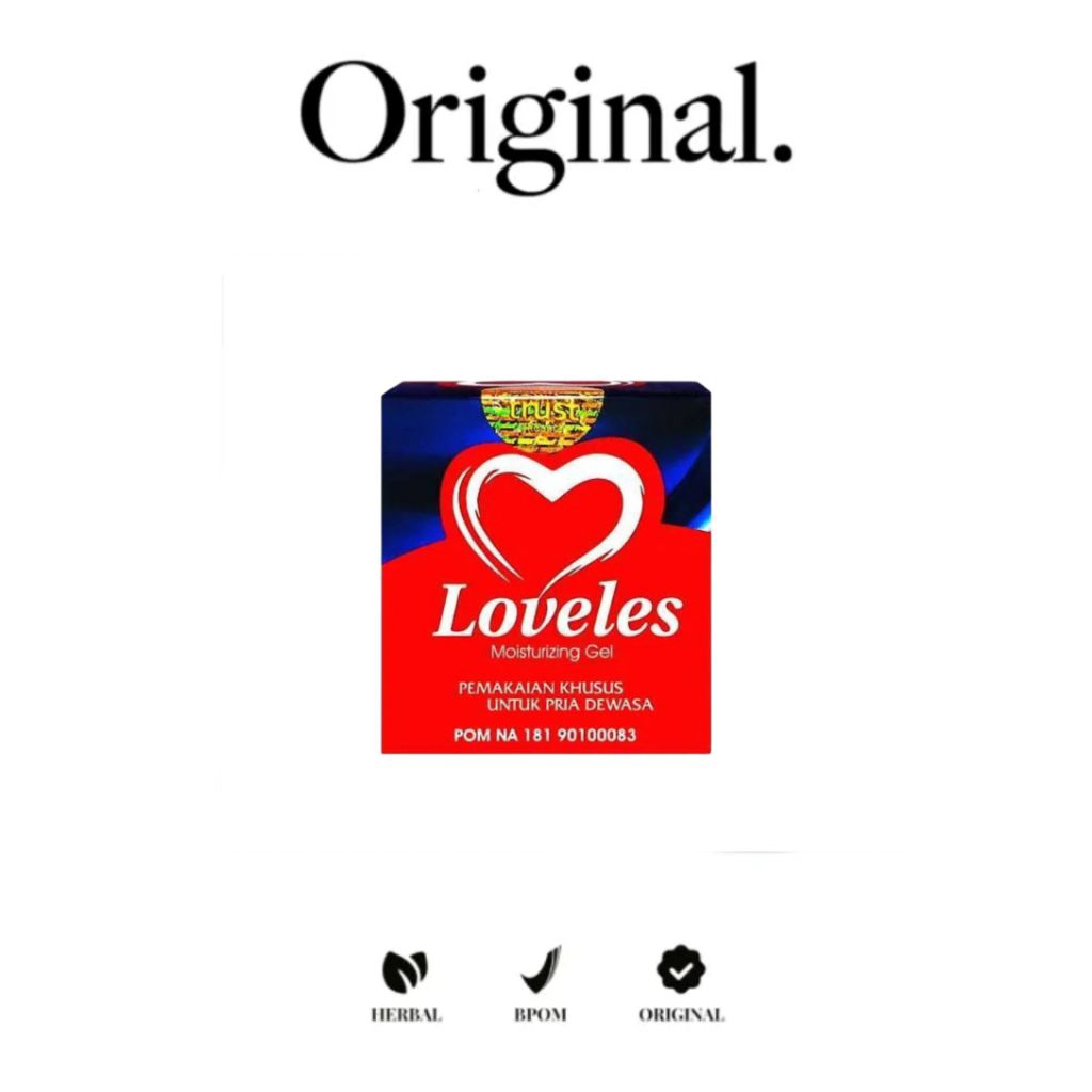 Loveles - Loveless Moisturizing Gel Asli Original 100% - Lovelez Original Asli