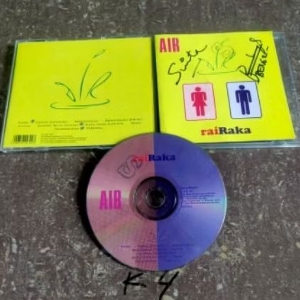 CD original AIR - RAIKAKA - ada tanda tangan penyanyi