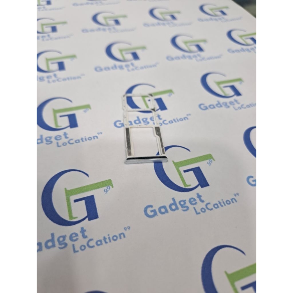 SIM TRAY SLOT SIM CARD XIAOMI REDMI NOTE 10 PRO SILVER ORIGINAL BEKAS