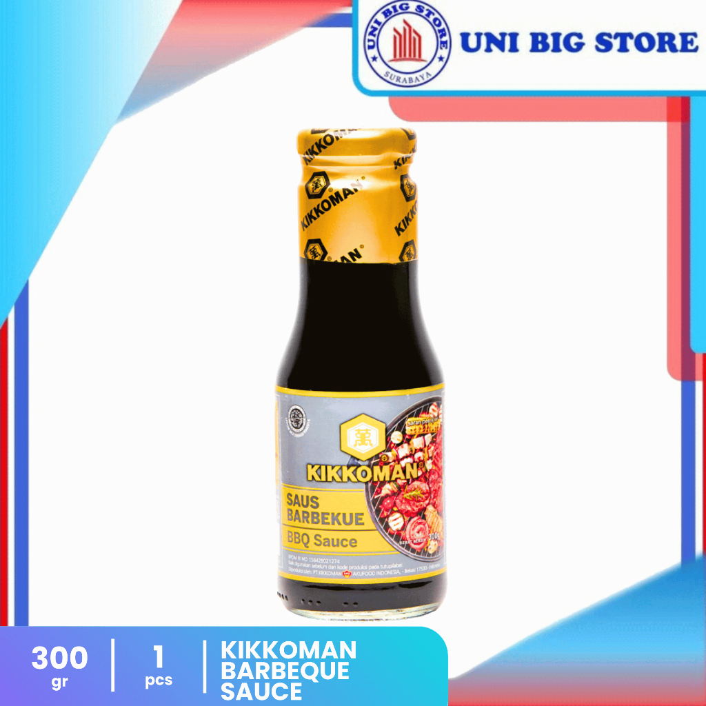 

Kikkoman Saos BBQ Sauce 300 gr Saus Barbekue Barbeque
