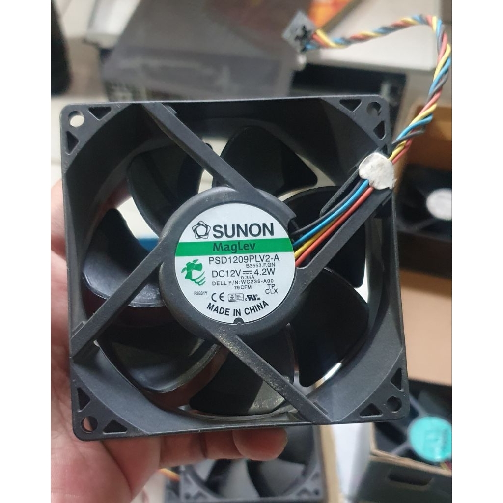 Fan Casing PC Dekstop Dell 9cm 5 pin power