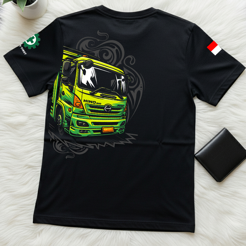 ELGANT KAOS HINO LOHAN KAOS TRUK KATUN BAHAN TEBAL