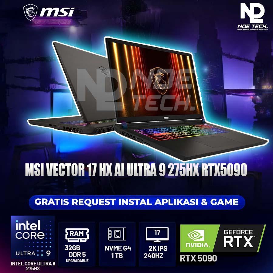 MSI VECTOR 17 HX AI ULTRA 9 275HX RTX5090