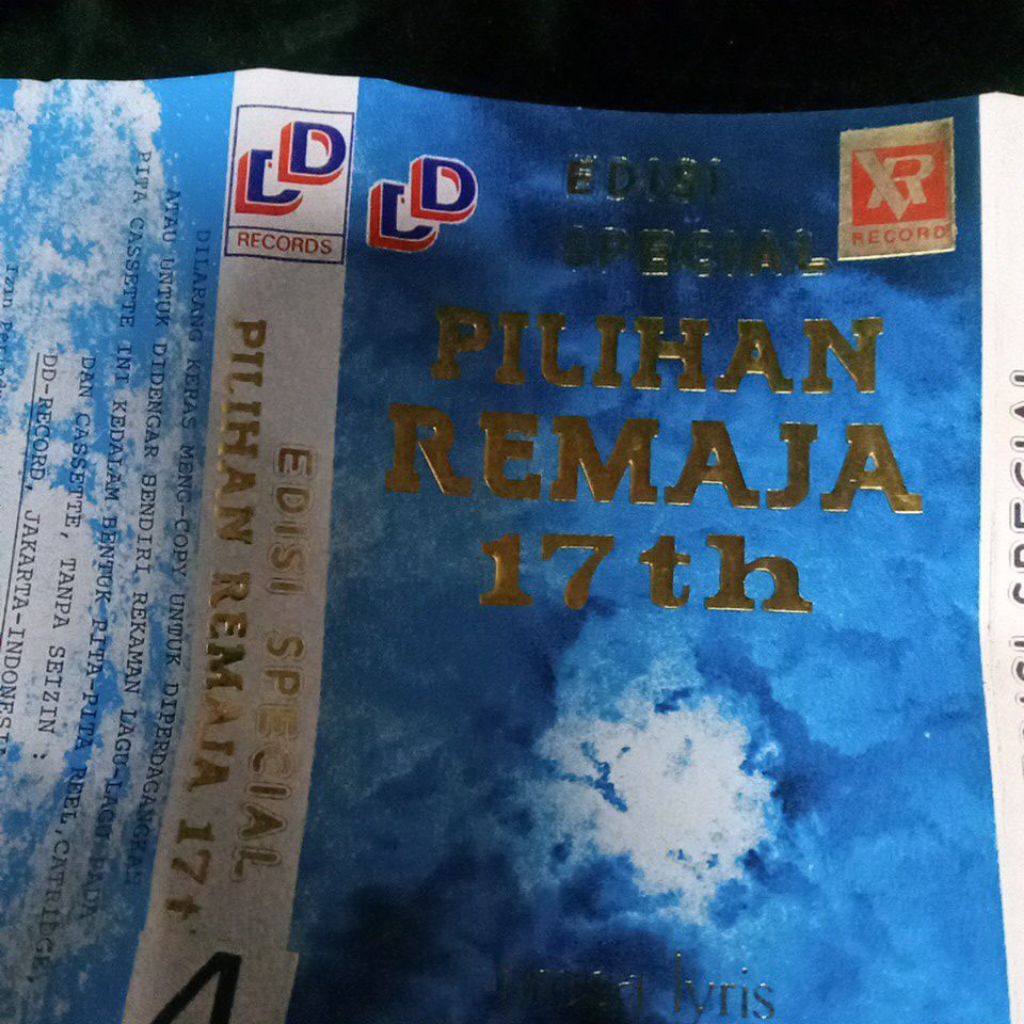 kaset pita EDISI SPESIAL PILIHAN REMAJA 17 TAHUN C60
