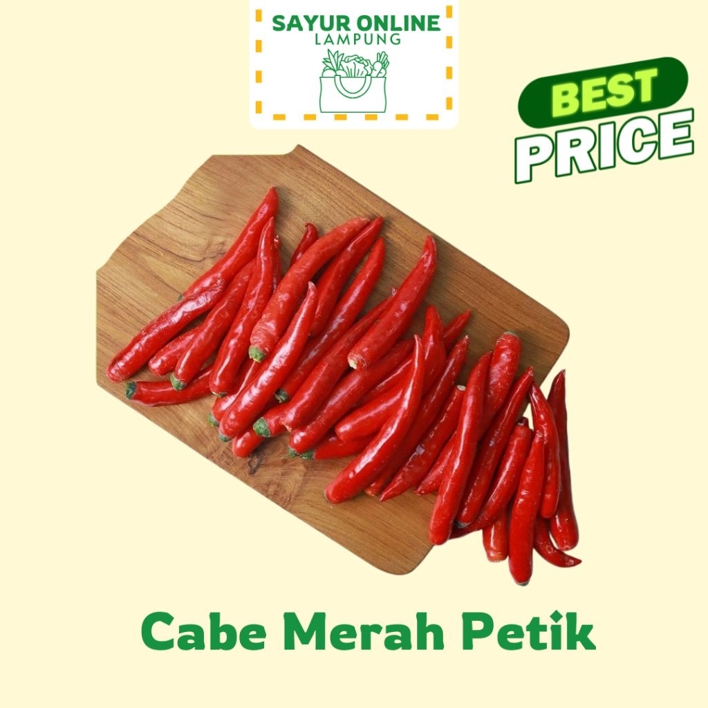 

Cabe Merah Petik - Sayur Online Lampung
