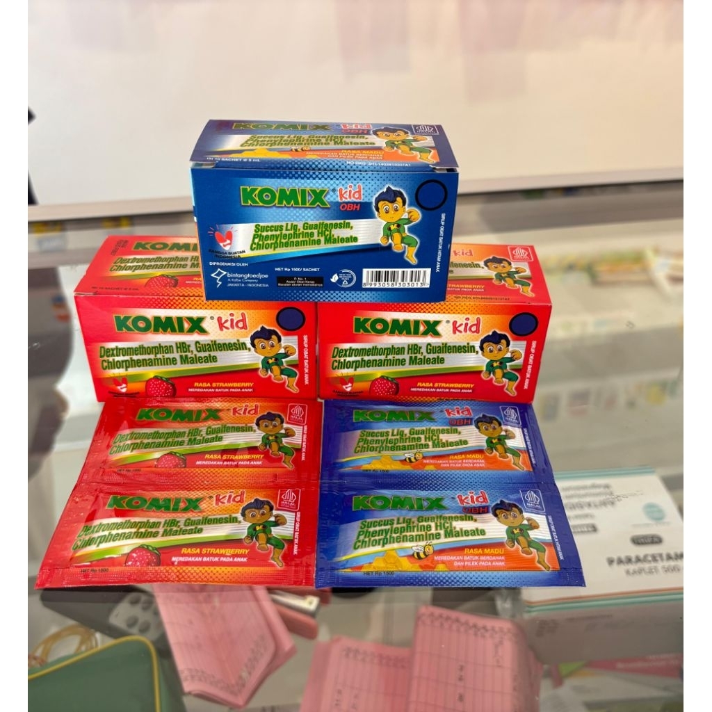 Komix Kid Komix Kid Obh Sachet Cair Komix Sachet Komix Cair Komix Kid Sachet Komix Kid Cair Anak Oba