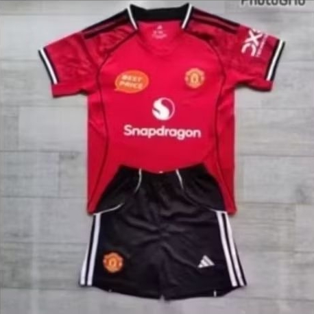 JERSEY BOLA GRADE ORI KIDS MU HOME SEASON 2025/2026