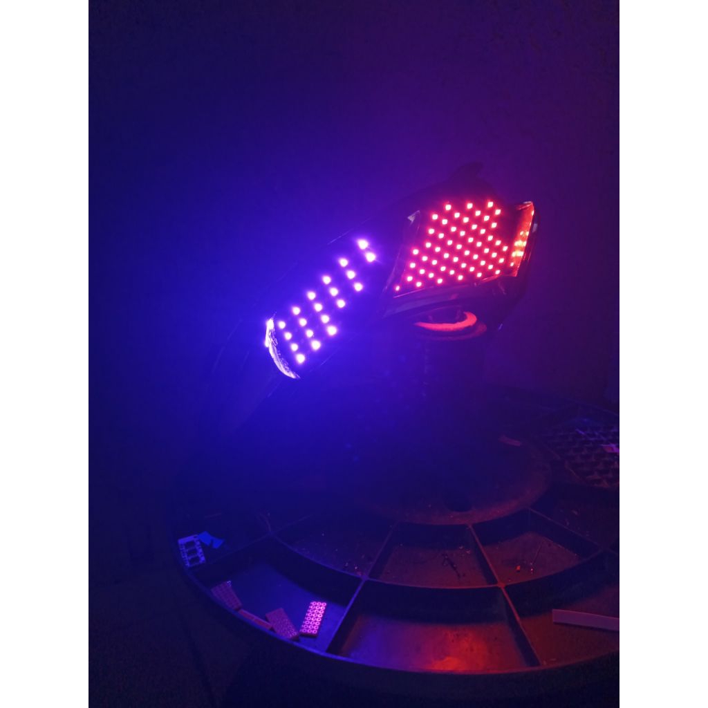 Sein 2 mode untuk running Honda Vario 110 Karbu senja+sein sudah PNP soket