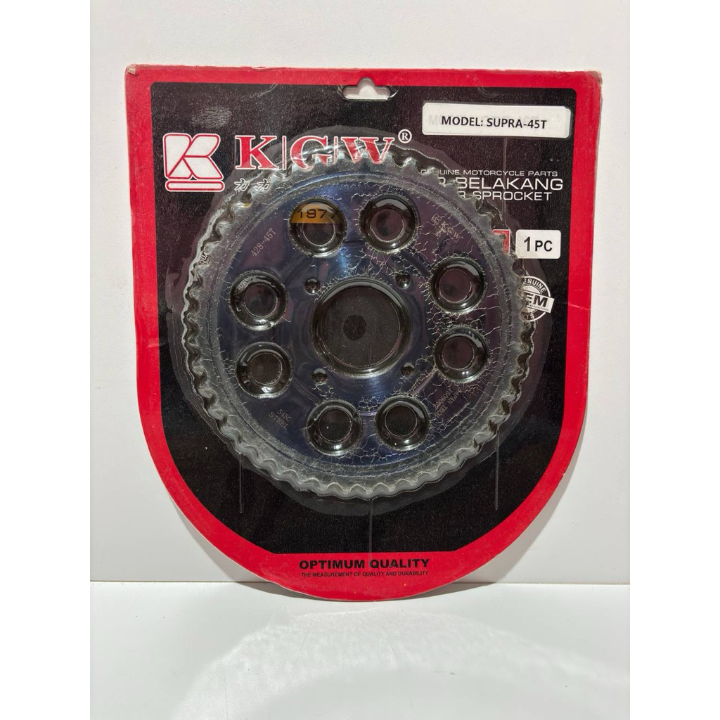 GEAR BELAKANG KGW SUPRA-45T