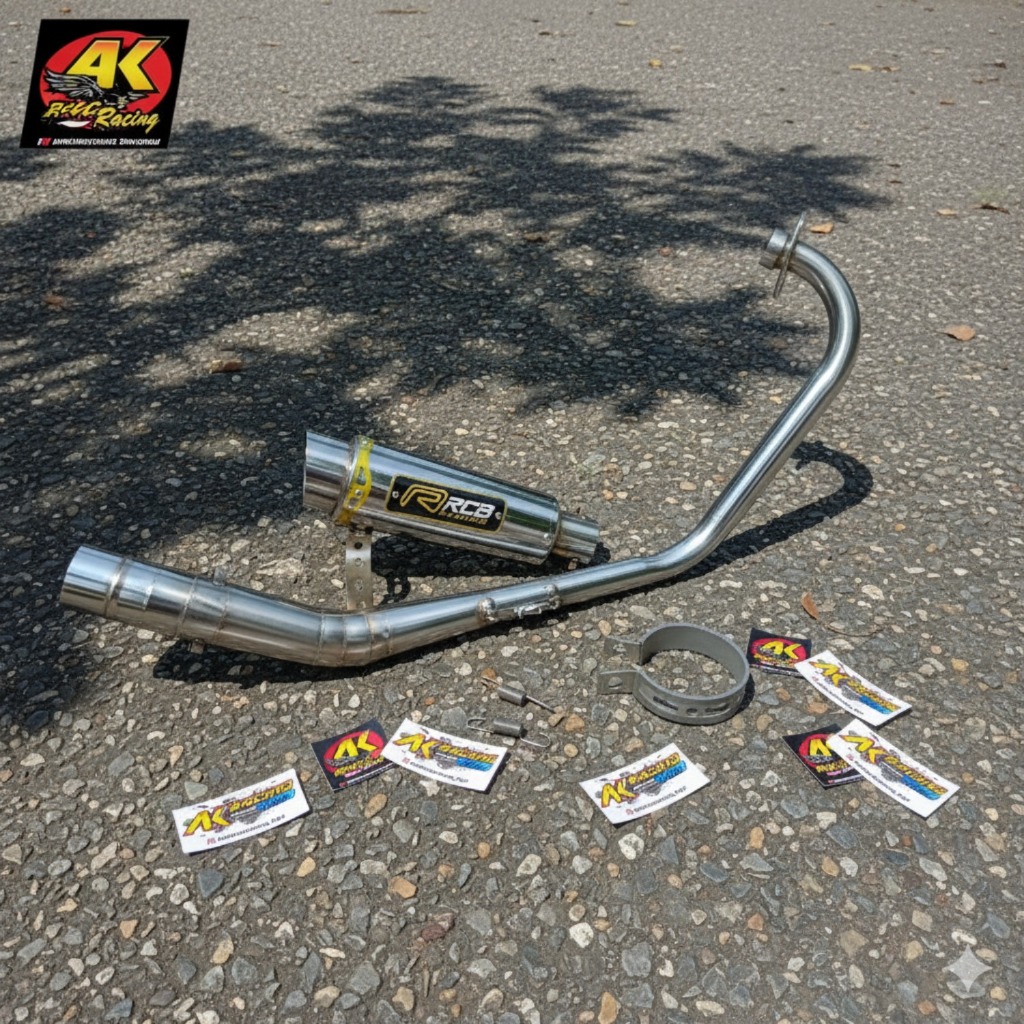 KNALPOT RACING RCB ALL MOTOR VIXION, CBR 150R, VERZA, MP, BYSON, R15 V2 V3, TIGER, GL, CB