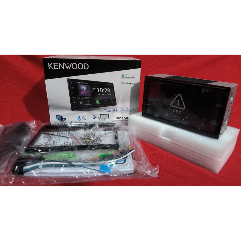 Kenwood DMX5023S head unit  double Din android auto Apple car Play | Audio mobil