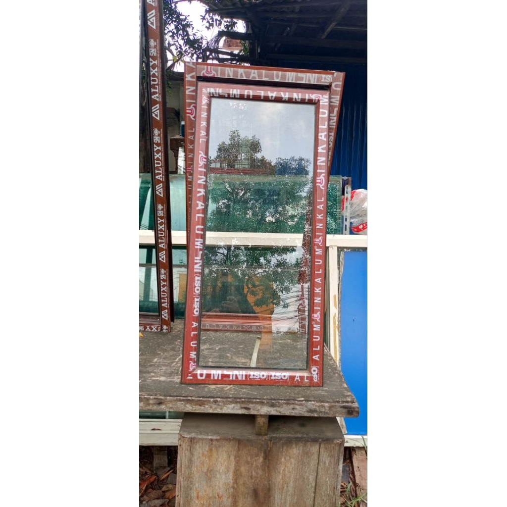 jendela aluminium ukuran 50x120