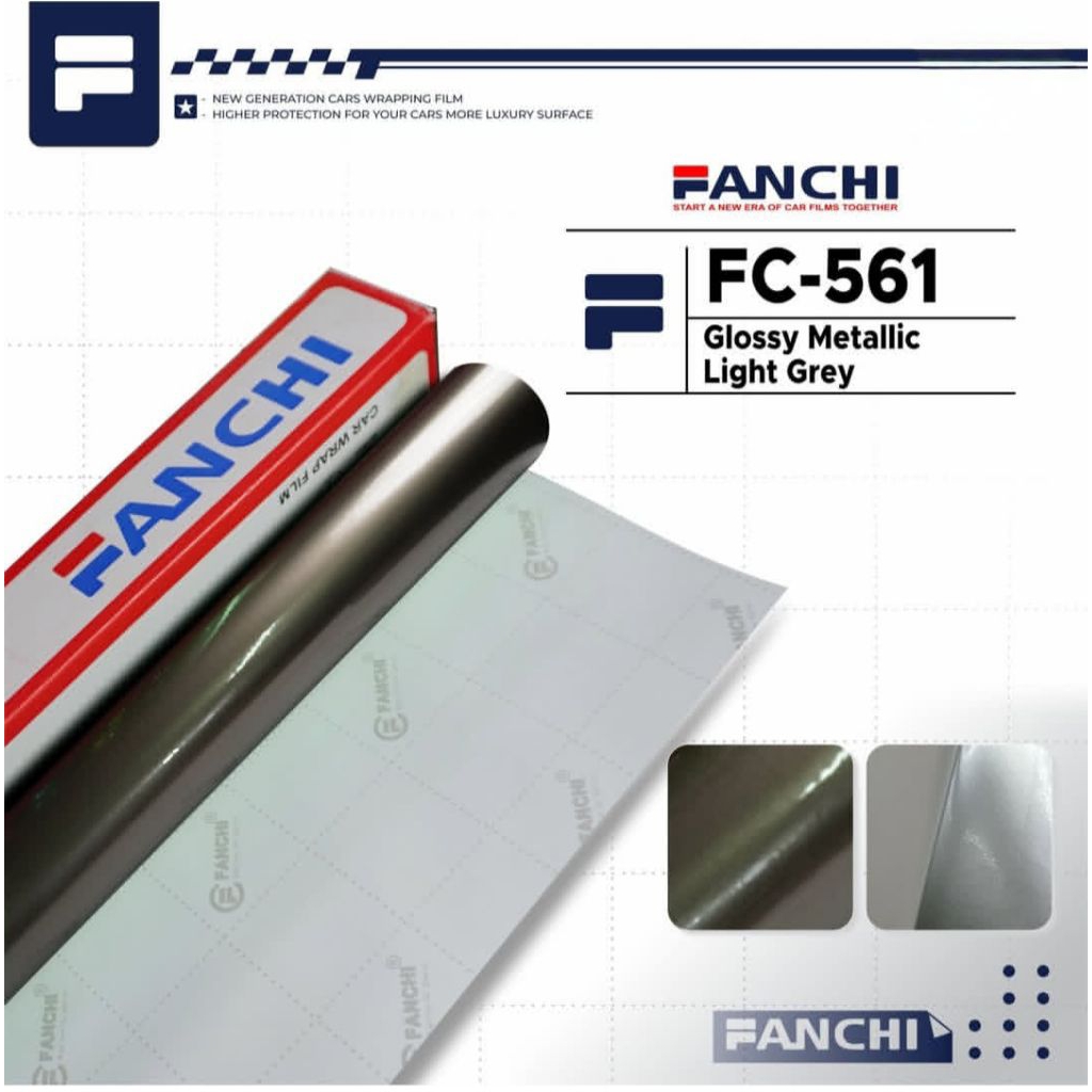 Fanchi sticker skotlet Fc 561 light grey metalik candy 50 cm