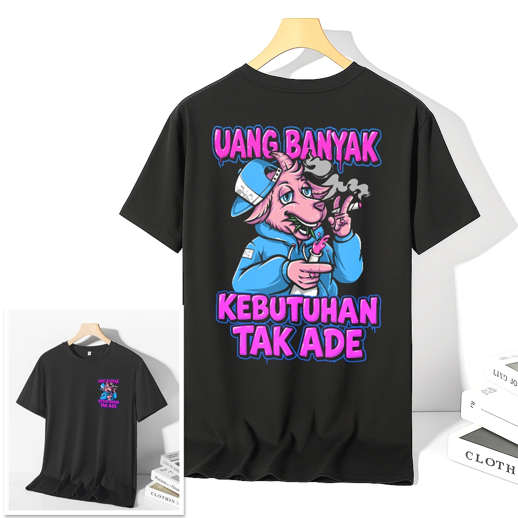 (BTS id) KAOS DISTRO KATA KATA PREMIUM COMBED 24s 100% IMPORT ORIGINAL