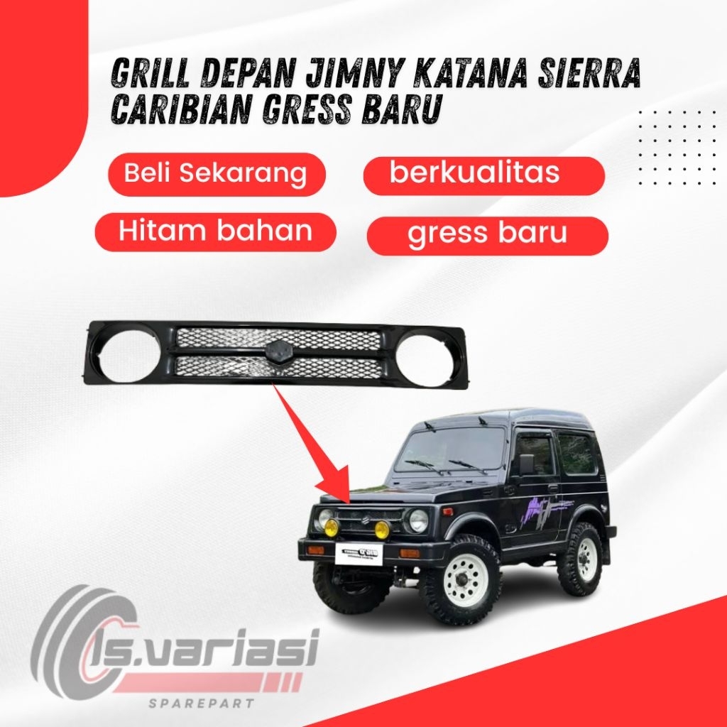 grill depan grile jimny katana caribian sierra