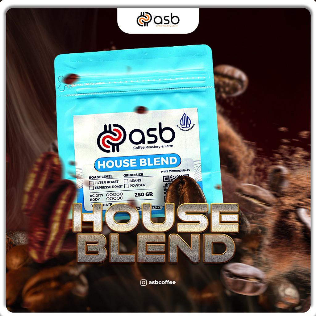 

ASB Coffee - House Blend Roast Beans