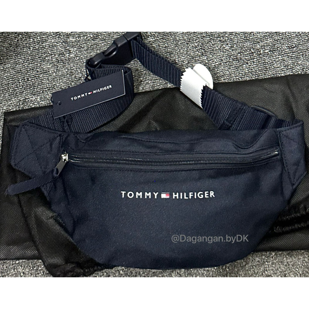 Tas Waistbag Tommy Hilfiger Original 100% Dark Navy Blue (Limited)