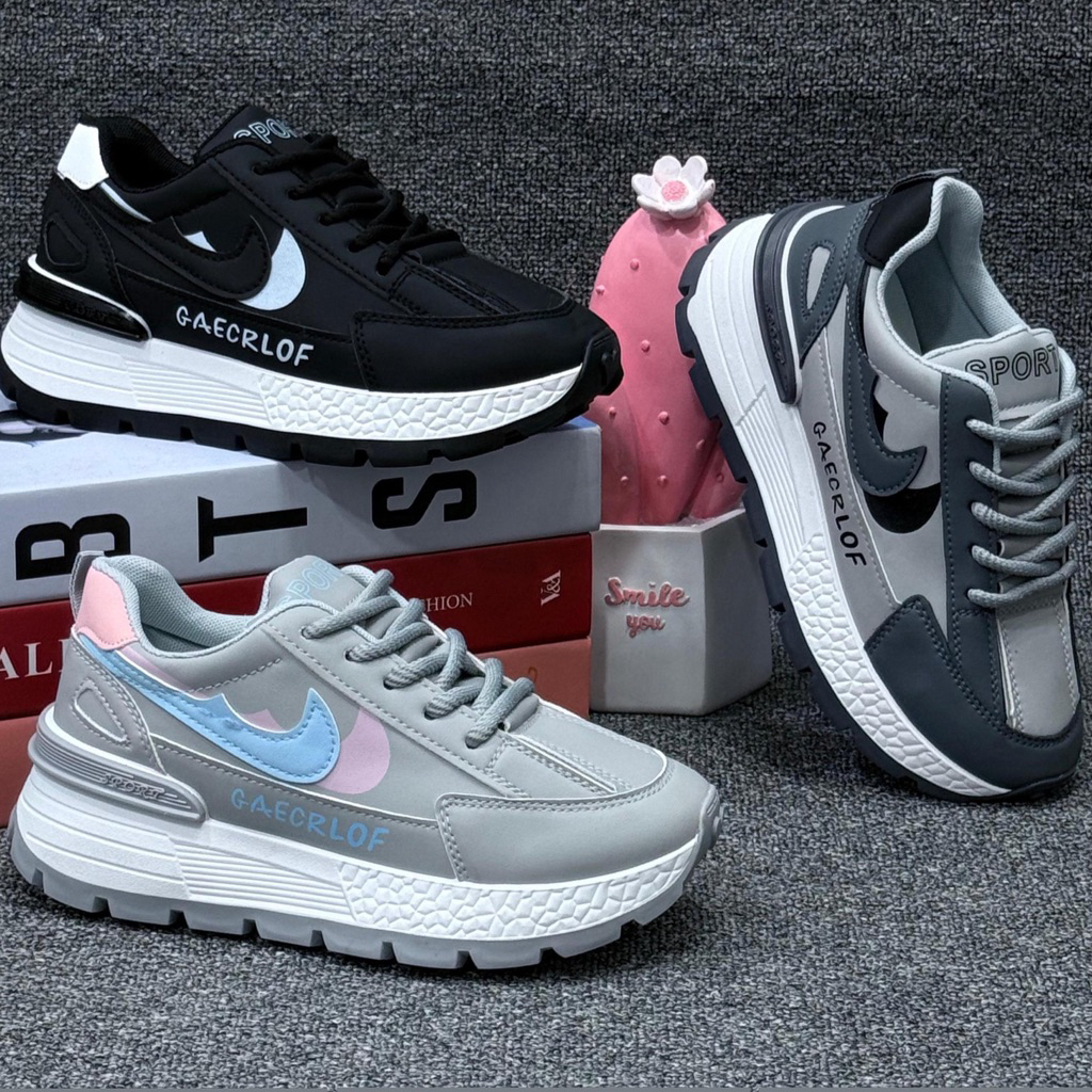 Sepatu Fashion Sport Wanita Import