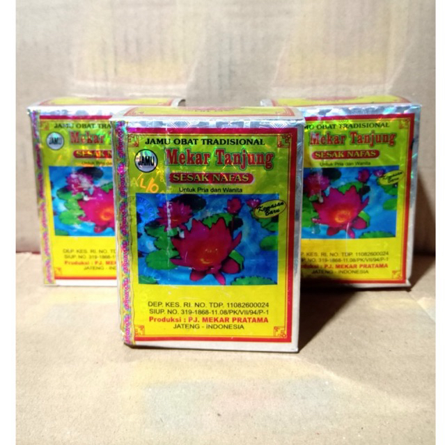 

MEKAR TANJUNG SESAK NAFAS DAN ASMA - 1PAK ISI 12 SACHET