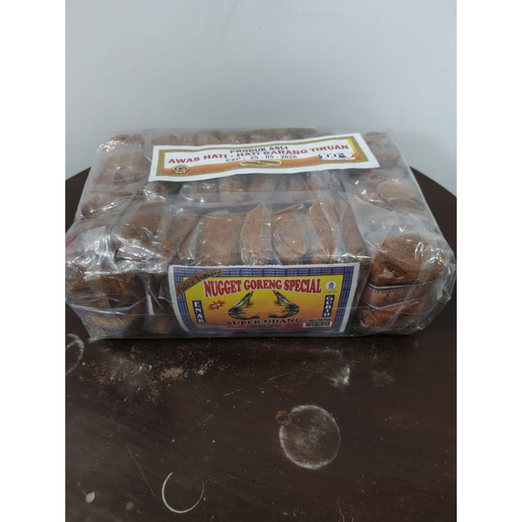 

kripik nugget goreng pedas isi 5 pack