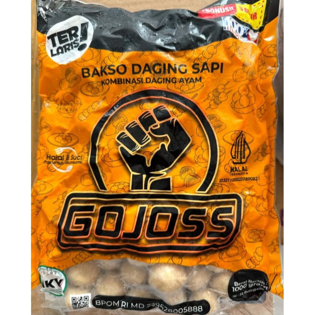 

Gojoss Bakso Sapi 500gr