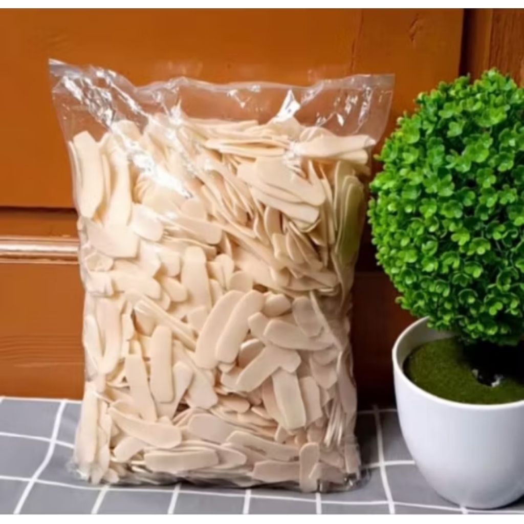 

KERUPUK LIDAH MENTAH PUTIH Super Gurih & Renyah 1KG.pekingan aman menggunakan DUS BOX