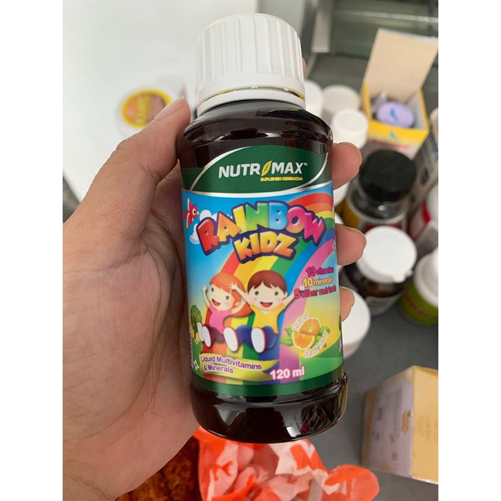 prelove multivitamin anak nutrimax rainbow kids