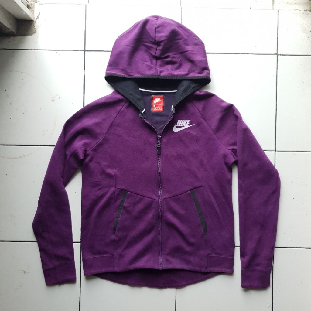 Jaket Hoodie ✔️Tech Fleece✔️ Dark Purple