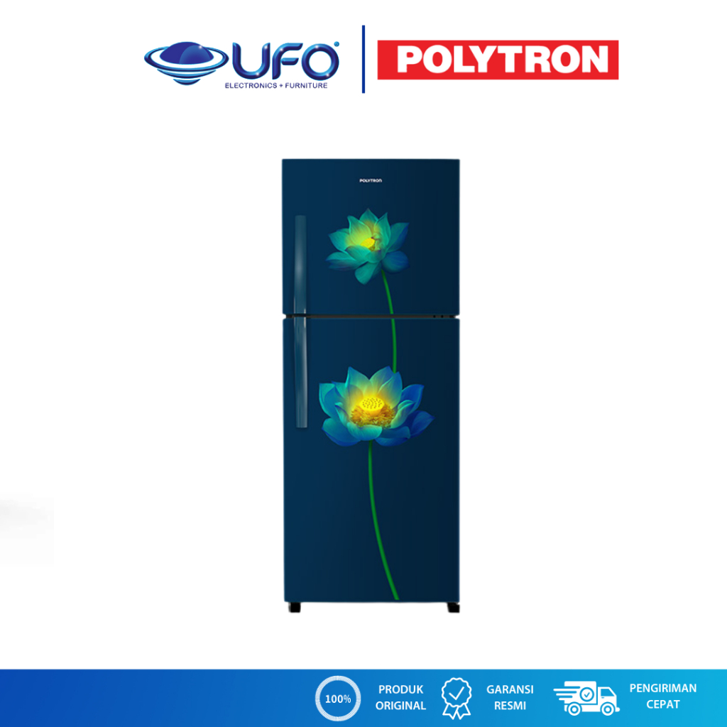 Polytron Kulkas 2 Pintu Kapasitas 210 Liter PRB217LB | PRB217PR | PRB217TY