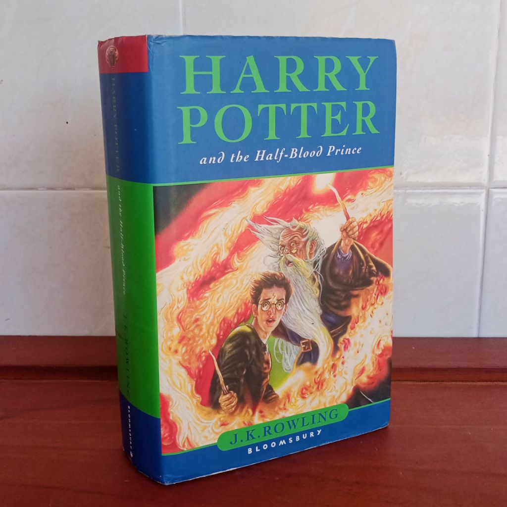 HARRY POTTER and the HALF BLOOD PRINCE JK Rowling Bloomsbury buku bekas second preloved novel englis