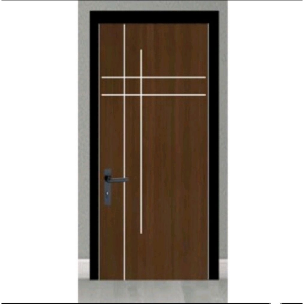Murmer_Asix Pintu Depan Minimalis Kamar Aluminium Triplek