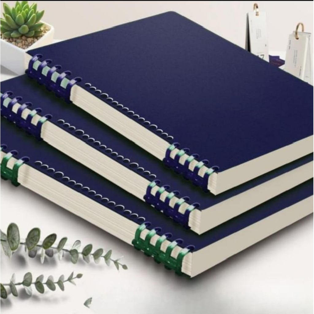 

Buku Catatan Notebook A5/B5 120lembar Buku binder Aesthetic Buku Diary banyak varian Warna