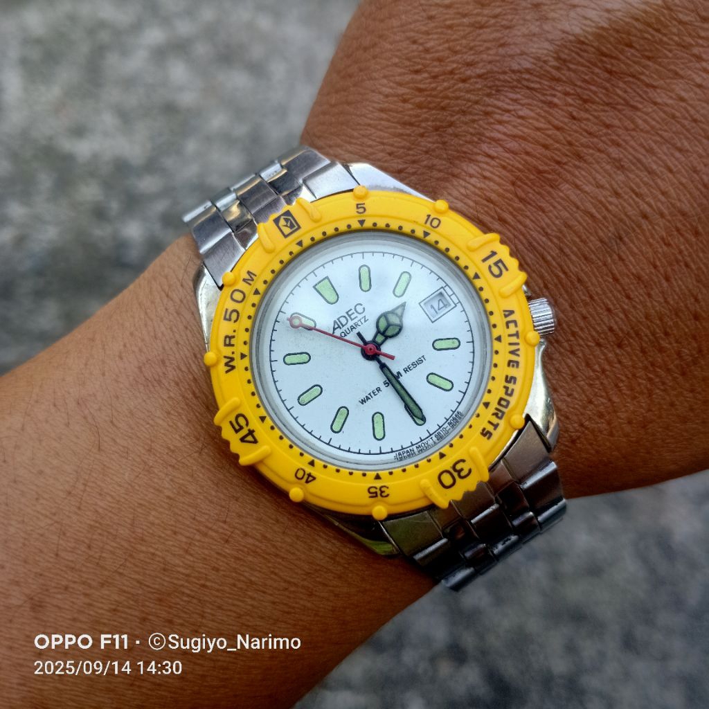 citizen Adec Diver 50M Vintage Bezel Muter