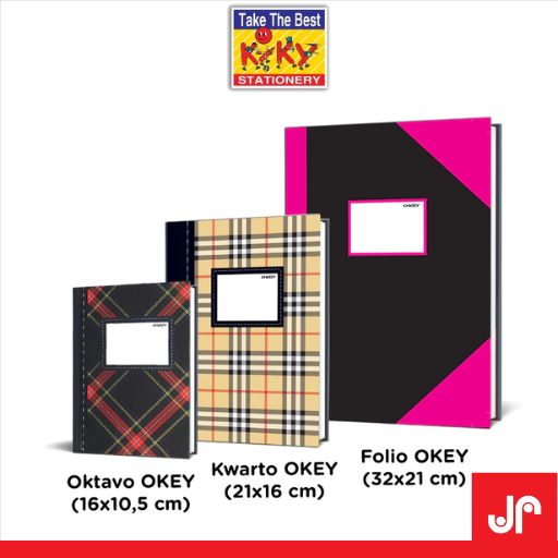 

KIKY BUKU HARD COVER FOLIO KWARTO OKTAVO 200 & 100 LEMBAR / BUKU FOLIO KWARTO OKTAVO HARD COVER BUKU BESAR BUKU KEUANGAN