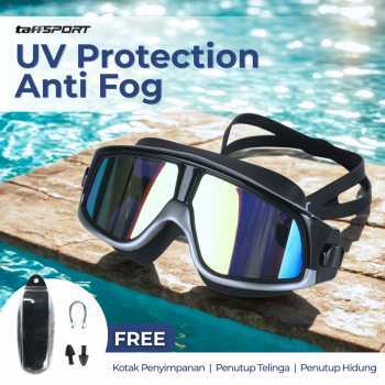 TaffSPORT Kacamata Renang Polarizing Anti Fog UV Protection  kacamata renang dewasa