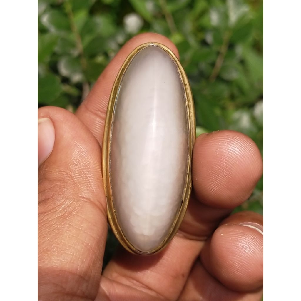 cincin batu natural pandan kapas