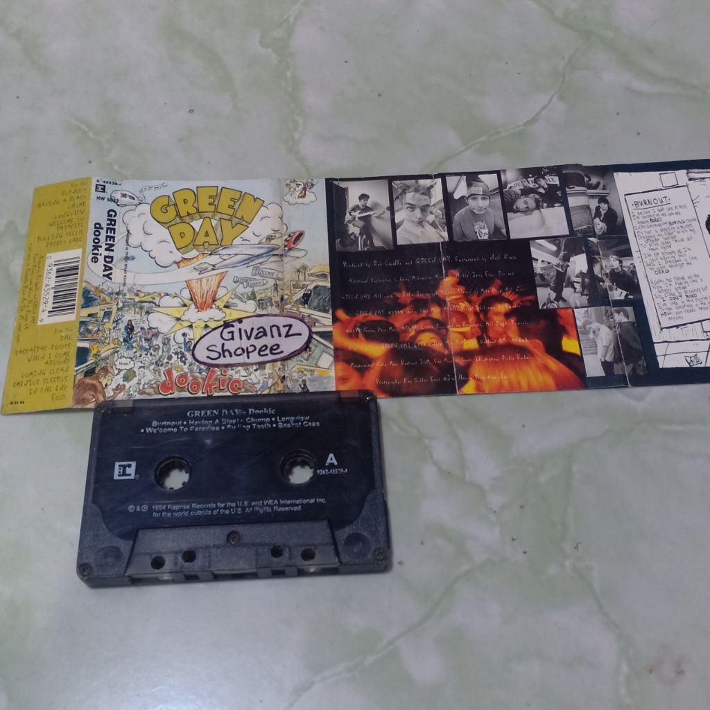 kaset pita GREEN DAY - Dookie